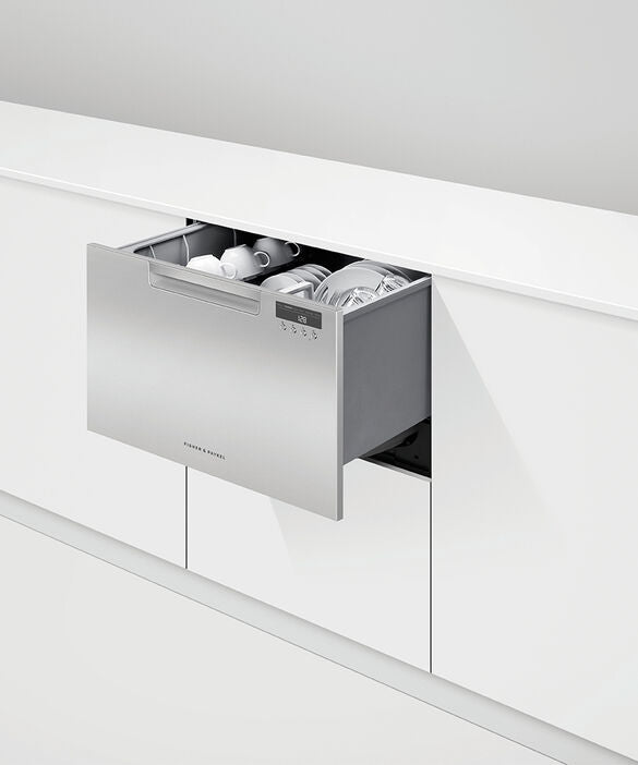 Splendide DishDrawer DD24SAX9N Single Drawer Dishwasher – Quick Wash, Stainless Steel