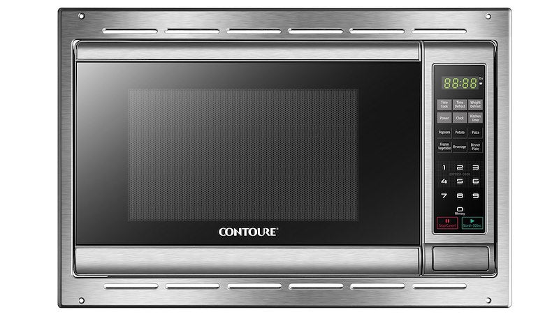 0.7 Cu. Ft. Compact Countertop Microwave Oven in Stainless Steel