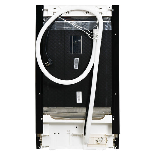 Pinnacle 18” Built-In Dishwasher – 8 Wash Programs & 8 Place Settings – Black