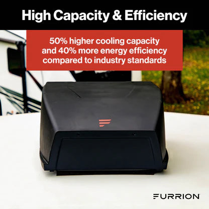 Furrion Chill HE RV Roof Air Conditioner 13,500 BTU - Black