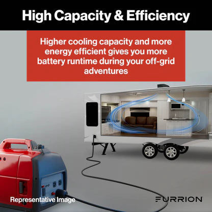 Furrion Chill Cube 18K BTU Variable Speed RV Rooftop AC – Black , Non-Ducted