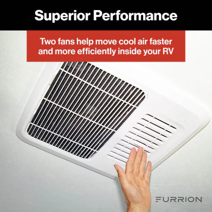 Furrion Chill HE RV Roof Air Conditioner 13,500 BTU - White