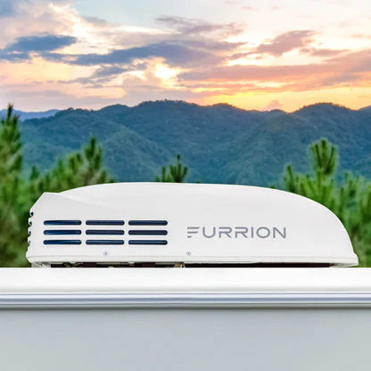 Furrion Chill® HE Low-Profile RV Rooftop Air Conditioner with Heat Pump (R32) 13500 – White