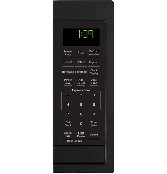 GE 0.9-cu ft Built-In Microwave Oven (Model GCBK09N1WBB)