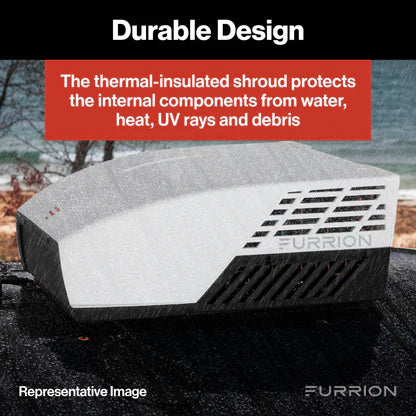 Furrion Chill HE 1500 BTU RV Roof Air Conditioner – White (R32)