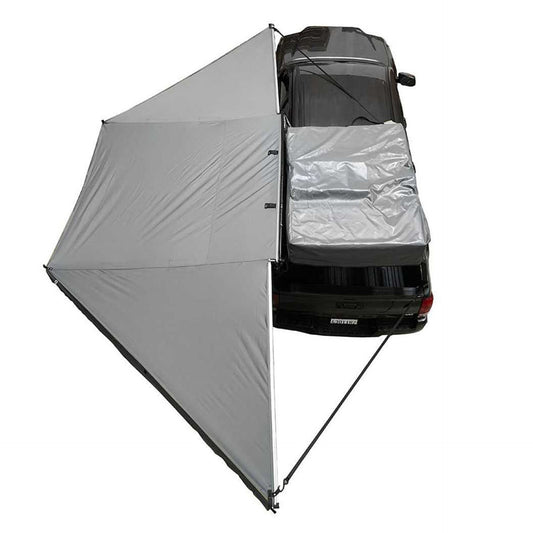OVS HD Nomadic 180 Degree Awning - Dark Grey with Black Travel Cover Universal