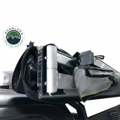 OVS HD Nomadic 180 Degree Awning - Dark Grey with Black Travel Cover Universal