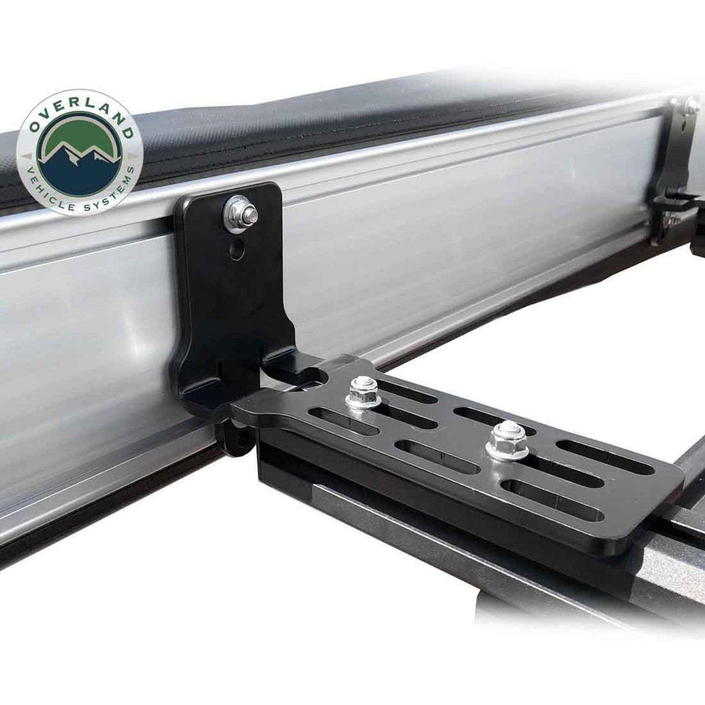 OVS HD Nomadic 270 Degree Awning - Driver Side - Dark Gray Awning with Black Cover