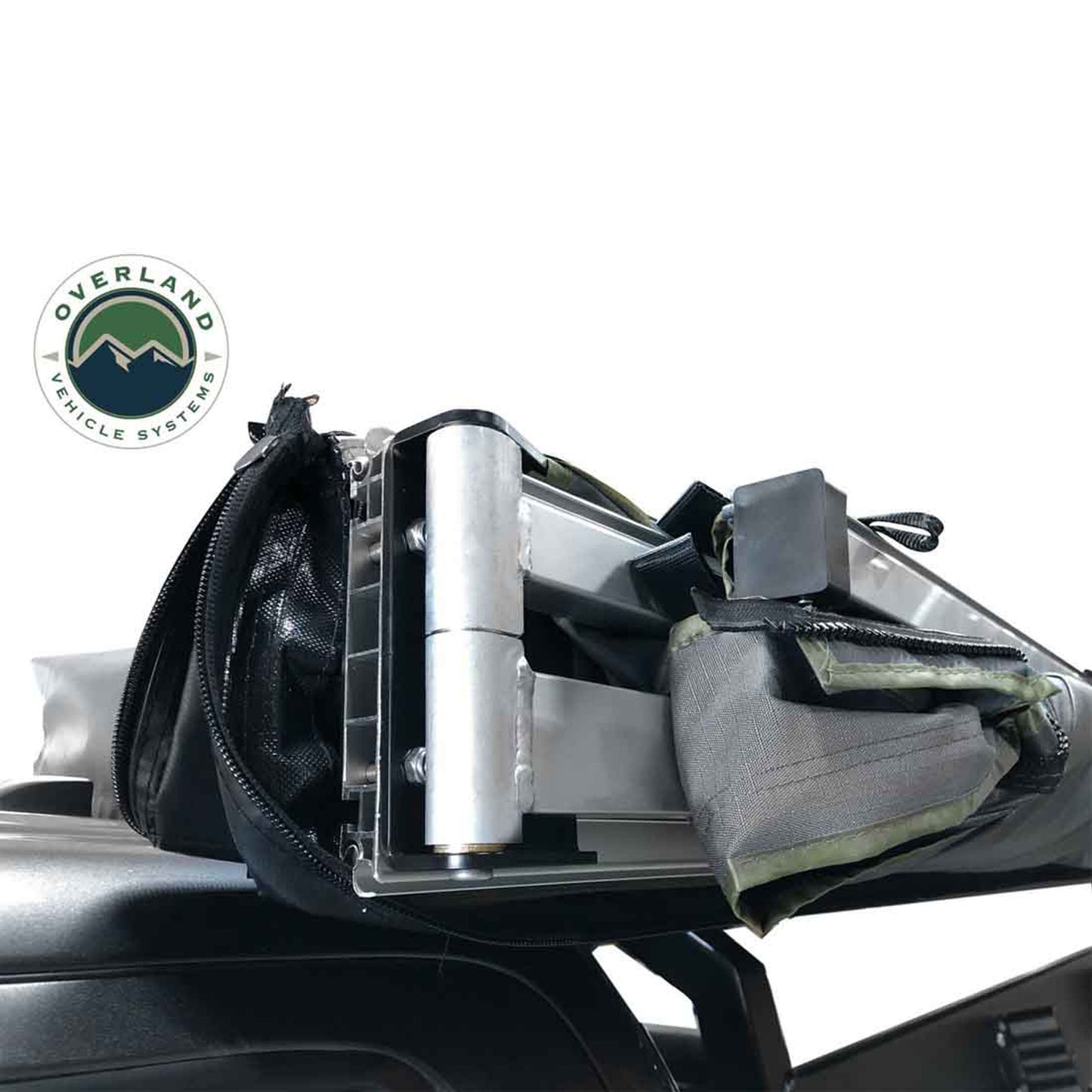 OVS HD Nomadic 270 Degree Awning - Driver Side - Dark Gray Awning with Black Cover