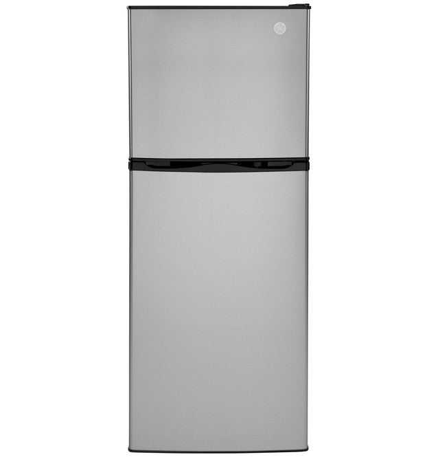 GE 9.8 Cu .Ft. 12V DC Top-Freezer Refrigerator (GPV10FSNSB)