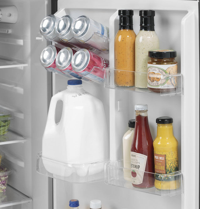 GE 9.8 Cu .Ft. 12V DC Top-Freezer Refrigerator (GPV10FSNSB)