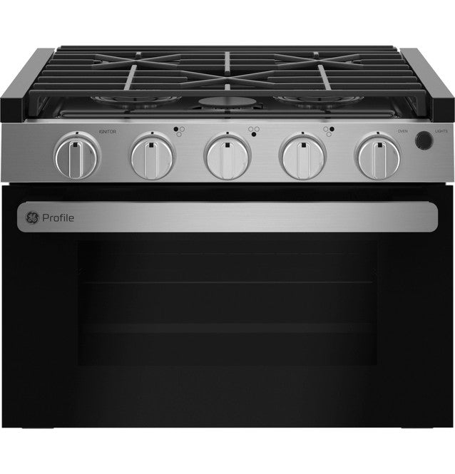 GE Profile 17" Drop-In RV Gas Range with Oven (PLD617RTSS)