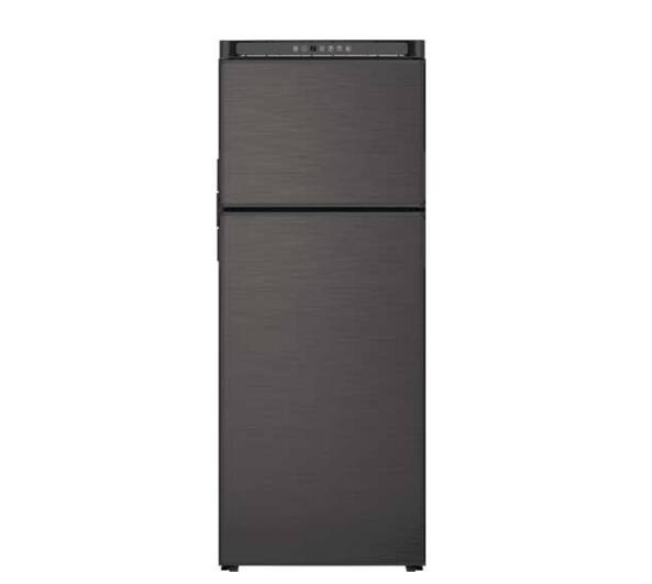 Norcold 10 Cu. Ft. DC Compressor Refrigerator – Left Hand, Black (N10DCBKL)