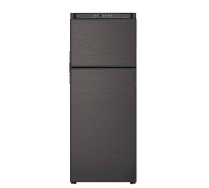 Norcold 10 Cu. Ft. DC Compressor Refrigerator – Left Hand, Black (N10DCBKL)