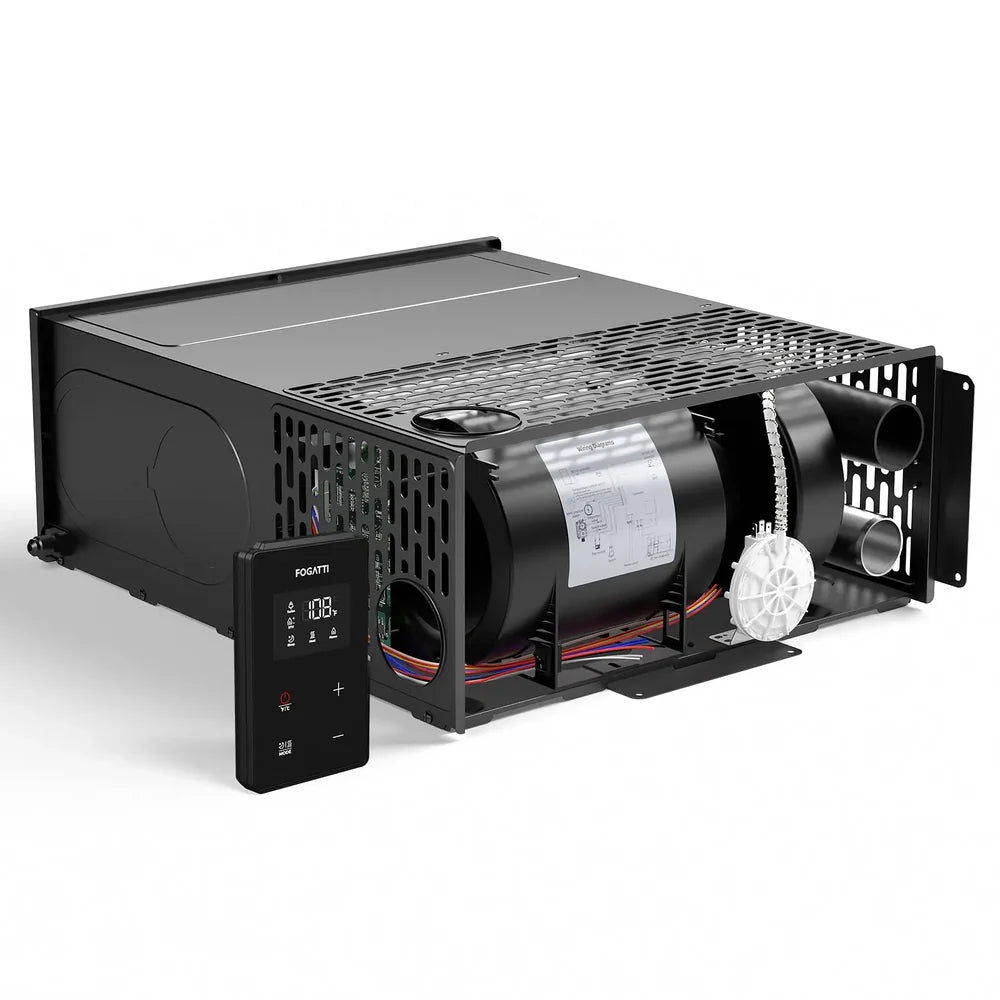 Fogatti 35,000 BTU Quiet LP Gas RV Furnace, Smart Triple Explosion-Proof, Easy Install