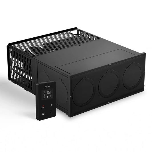 Fogatti 35,000 BTU Quiet LP Gas RV Furnace, Smart Triple Explosion-Proof, Easy Install