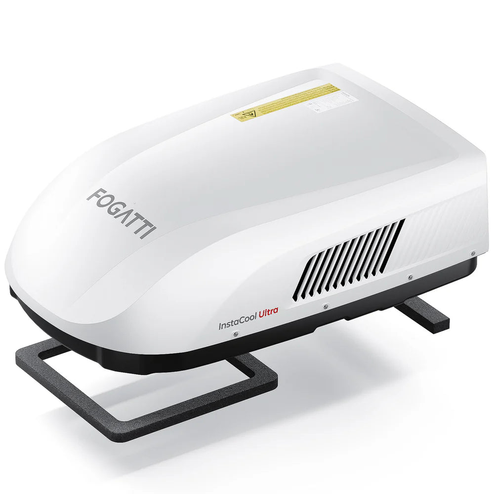 Fogatti InstaCool Ultra Air Conditioner | 16,000 BTU Cooling | 12,500 BTU Heating | Replaceable Non-Ducted RV AC | 115V(AC)