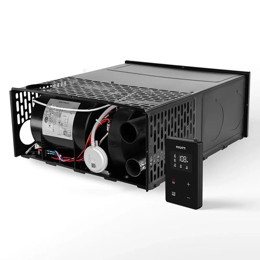 Fogatti 35,000 BTU Quiet LP Gas RV Furnace, Smart Triple Explosion-Proof, Easy Install