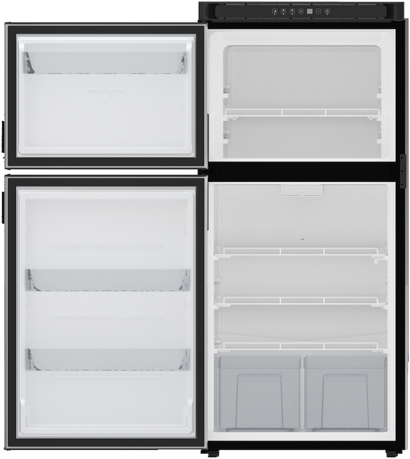 Norcold 8 Cu. Ft. 12V DC Left-Hand Stainless Steel Refrigerator