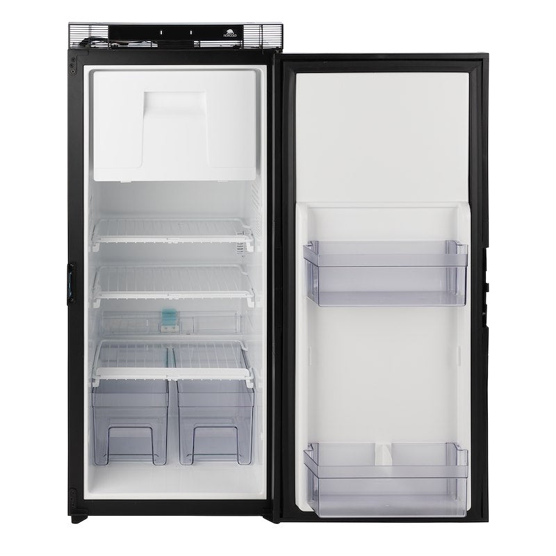 Norcold 3 Cu. Ft. Left-Hand DC Refrigerator – Black Trim