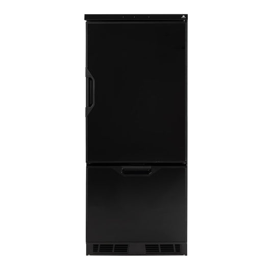 Norcold 6.2 Cu. Ft. 12V DC Left-Hand Black Refrigerator – Left Hinge
