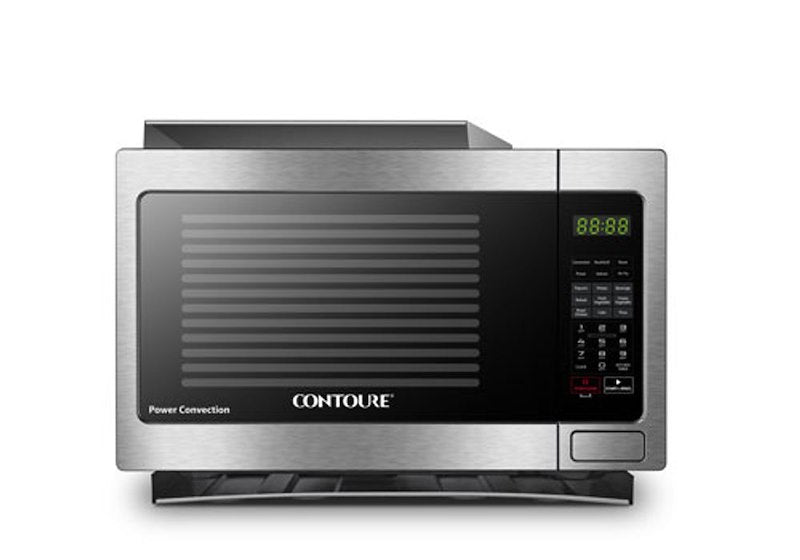 1.1 Cu. Ft. Convection Microwave Oven with Smart Air Fry – Stainless Steel Multi-Function Appliance