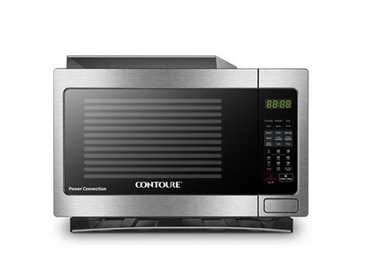 1.1 Cu. Ft. Convection Microwave Oven with Smart Air Fry – Stainless Steel Multi-Function Appliance