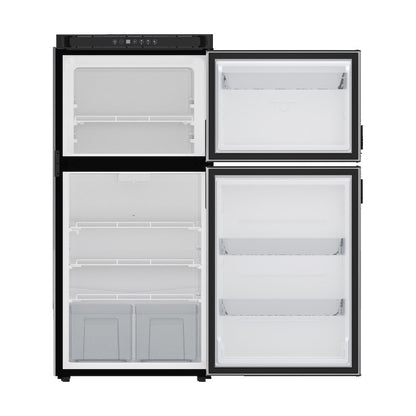 Norcold 8 Cu. Ft. 12V DC Right-Hand Black Refrigerator (N8DCBKR)
