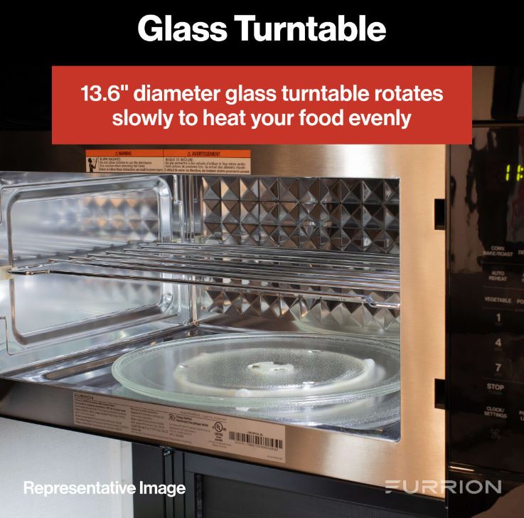 Furrion 1.5 cu. ft. Stainless Steel Over-the-Range RV Convection Microwave