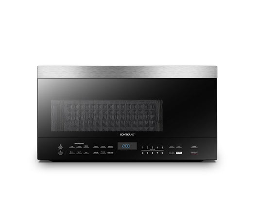 1.6 Cu. Ft. Deluxe Convection Over-the-Range Microwave Oven in Stainless Steel
