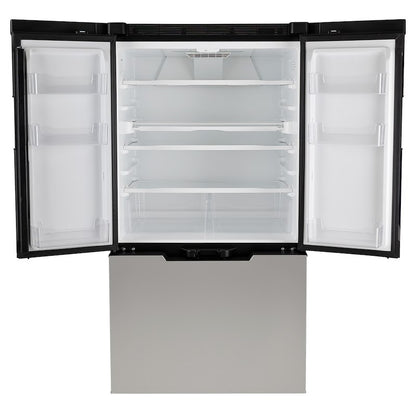 Norcold Polar Elite 12V Compressor RV Refrigerator – N15DCSS, 15 Cu. Ft., Stainless Steel