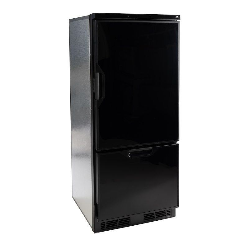 Norcold 6.2 Cu. Ft. 12V DC Left-Hand Black Refrigerator – Left Hinge