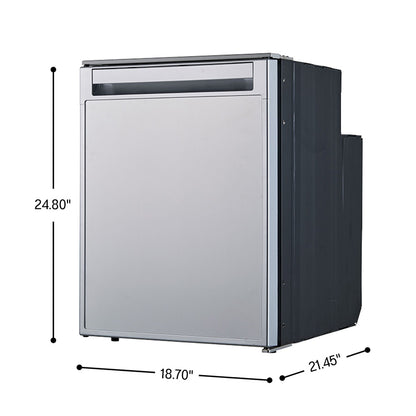 3 Cu. Ft. 12V DC Compact Refrigerator – Model RF 12-282