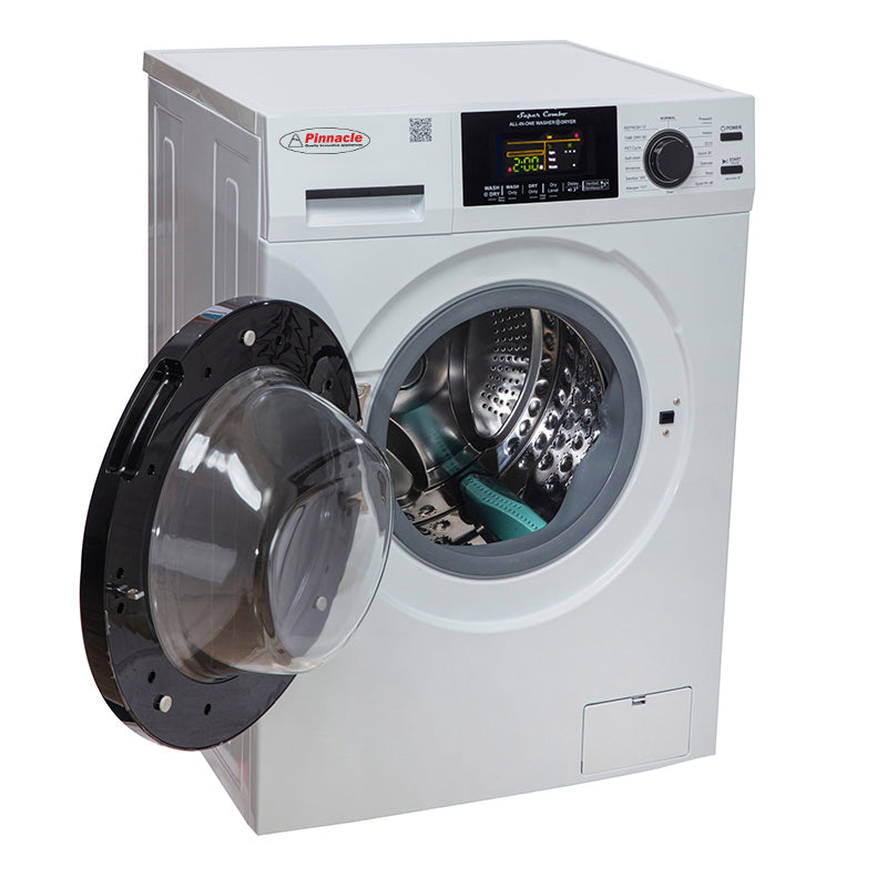 Pinnacle 1.62 cu.ft. / 15 lbs All-in-One Washer Dryer with Pet Cycle (23-4800 W) – White