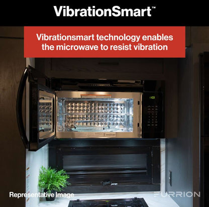 Furrion 1.5 cu. ft. Stainless Steel Over-the-Range RV Convection Microwave