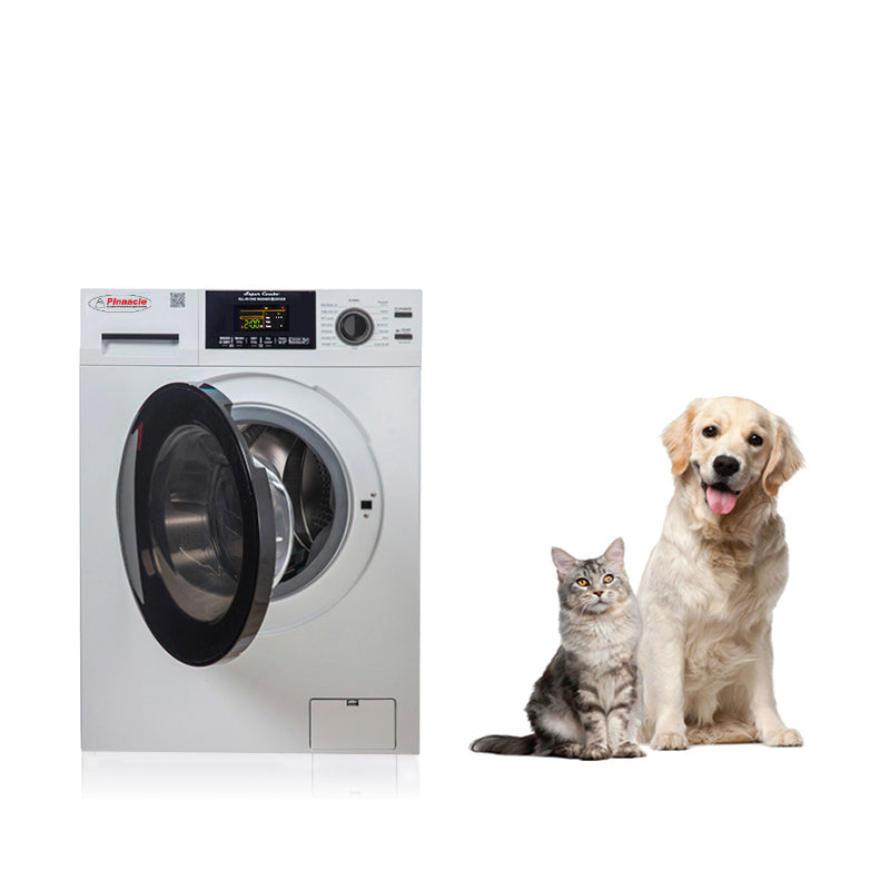 Pinnacle 1.62 cu.ft. / 15 lbs All-in-One Washer Dryer with Pet Cycle (23-4800 W) – White