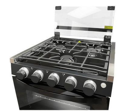 Greystone® by Furrion 17" Black Gas RV Range with 12V Connection (CF-RV17B)