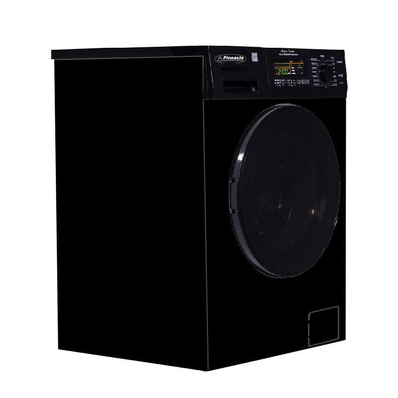 Pinnacle 1.62 cu.ft. / 15 lbs All-in-One Combo Washer Dryer with Pet Cycle – Black