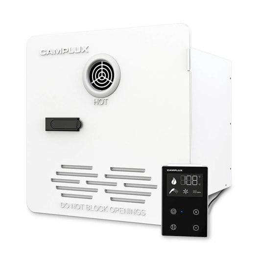 Camplux PRO 65,000 BTU RV Tankless Water Heater 2.64 GPM - White