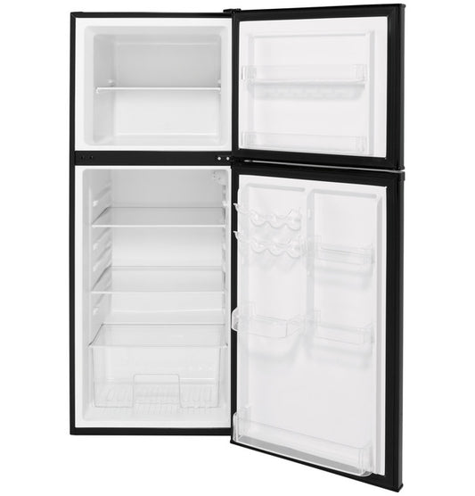 GE 9.8 Cu Ft 12 V DC Top-Freezer Refrigerator (Model GPV10FGNBB)
