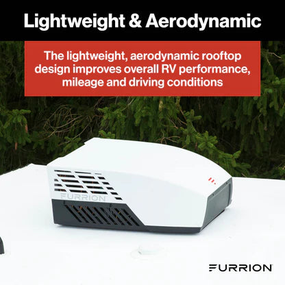 Furrion Chill HE 1500 BTU RV Roof Air Conditioner – White (R32)