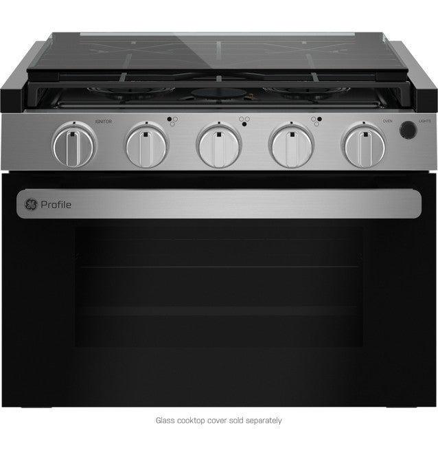 GE Profile 17" Drop-In RV Gas Range with Oven (PLD617RTSS)