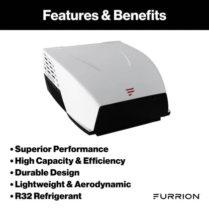 Furrion Chill HE RV Roof Air Conditioner 13,500 BTU - White