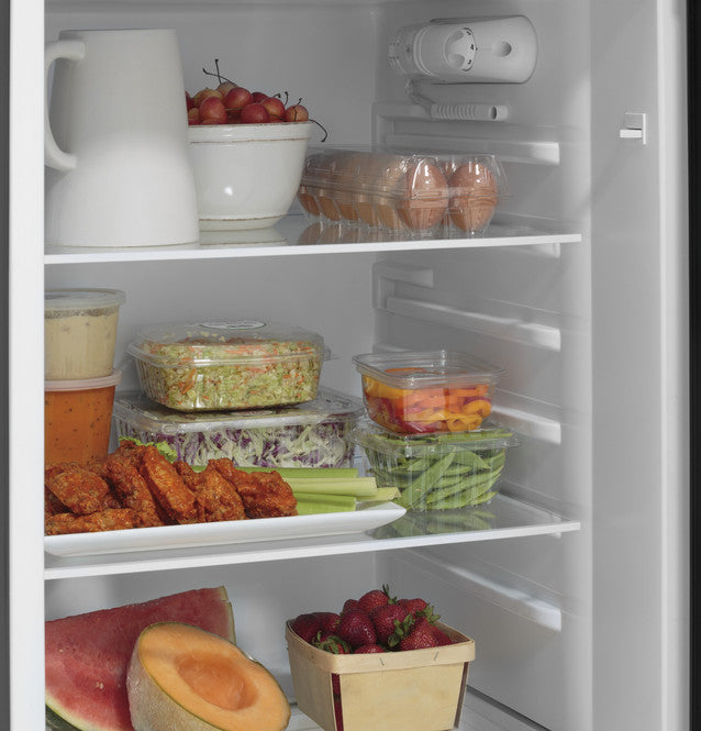 GE 9.8 Cu .Ft. 12V DC Top-Freezer Refrigerator (GPV10FSNSB)