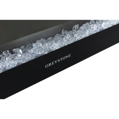 Greystone, Electric Fireplace With Crystal Log Set, 31 Inch Length