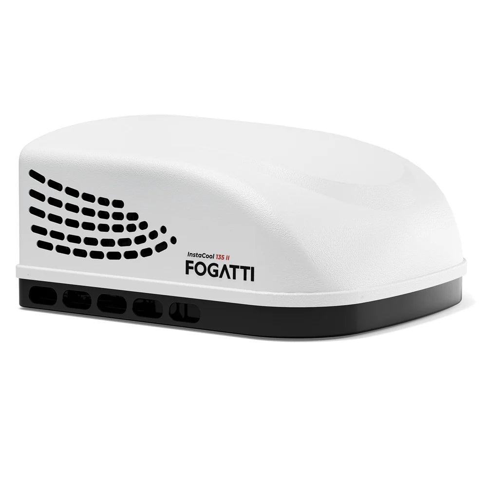 Fogatti InstaCool 13,500 BTU RV Rooftop Air Conditioner | Replaceable Non-Ducted RV AC | 115V(AC) - White