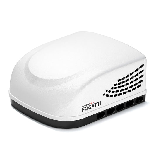 Fogatti InstaCool 15,000 BTU RV Rooftop Air Conditioner | Fast Cool | Replaceable Non-Ducted RV AC | 115V(AC) - White