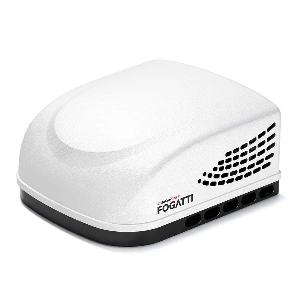 Fogatti InstaCool 13,500 BTU RV Rooftop Air Conditioner | Replaceable Non-Ducted RV AC | 115V(AC) - White