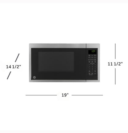 GE 0.9 Cu Ft Built-In Microwave Oven – GCBK09N1WSS