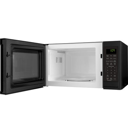 GE 0.9-cu ft Built-In Microwave Oven (Model GCBK09N1WBB)